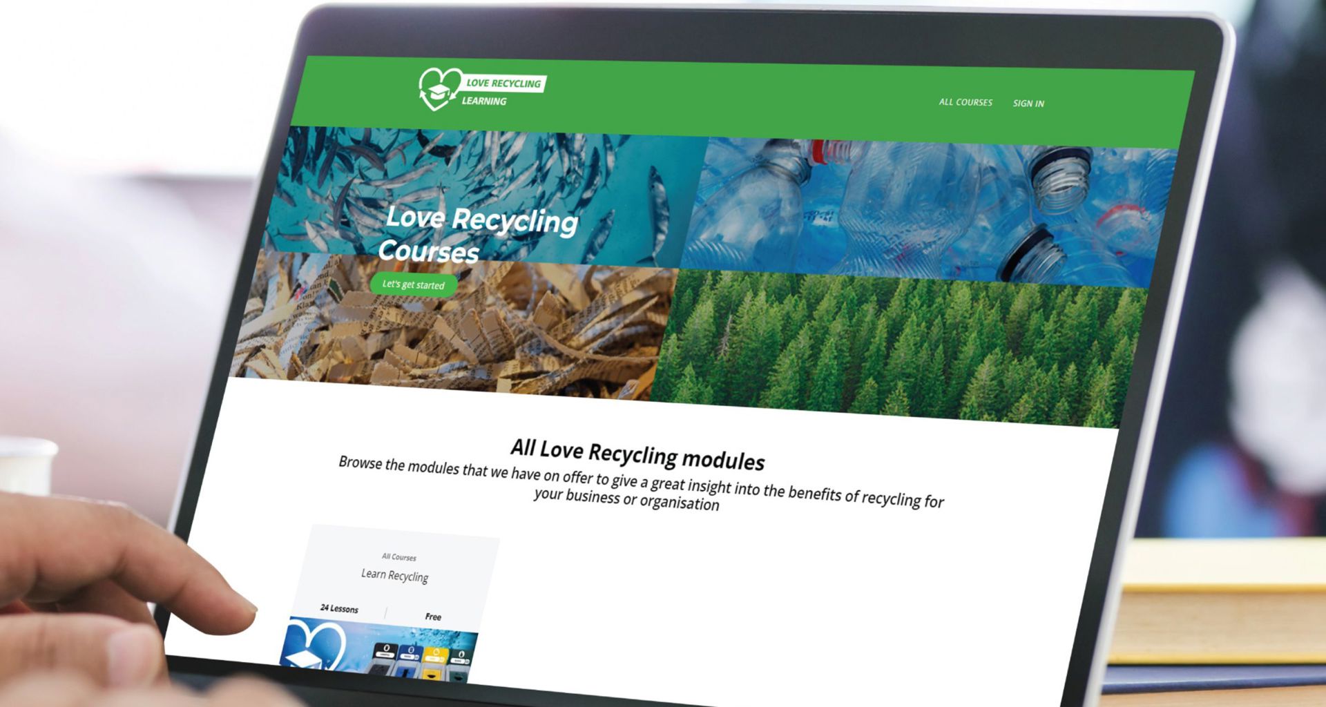 Online Recycling Training