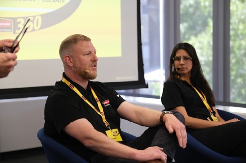 Two panel guests at RCP 360